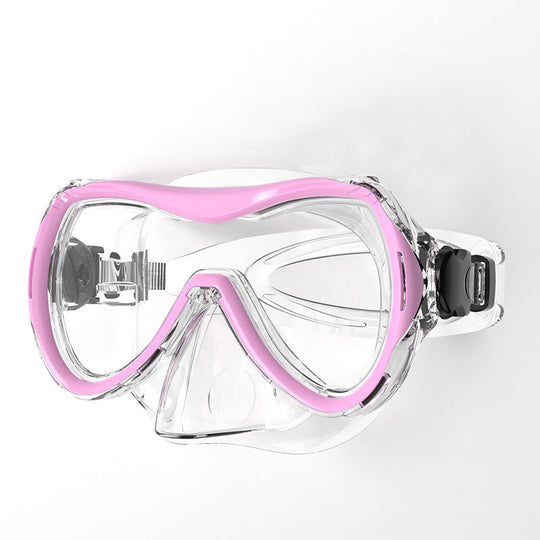 Masque de plongée pour homme et femme avec large champ de vision 4