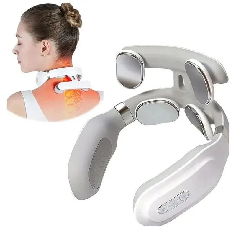 Masseur de cou 4 en 1 avec chaleur et vibrations 1