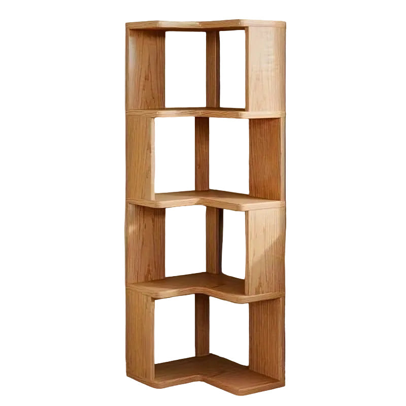 Meuble d'angle en bois de pin massif pour un rangement moderne 0