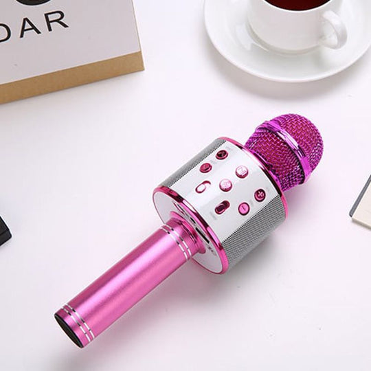 Microphone de Karaoké Portable Multifonctionnel 6