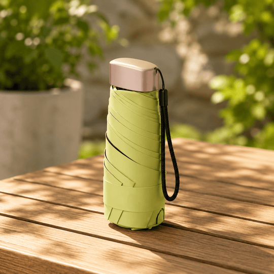 Mini Parapluie Ultra Léger avec Protection Solaire et Pluie 1