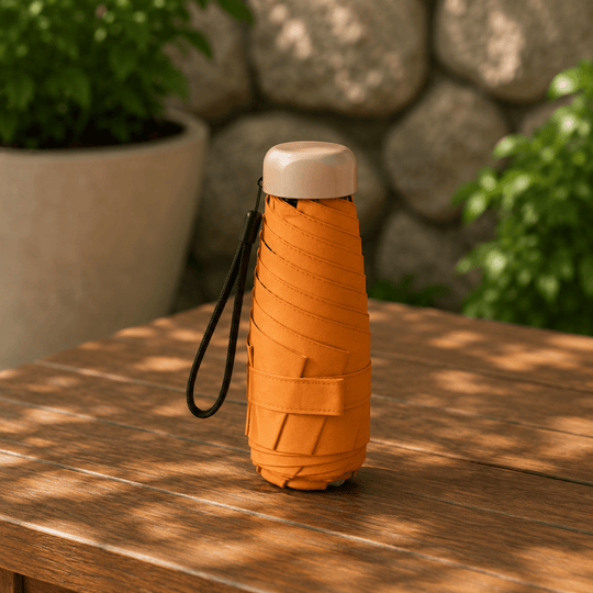 Mini Parapluie Ultra Léger avec Protection Solaire et Pluie 4