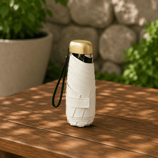 Mini Parapluie Ultra Léger avec Protection Solaire et Pluie 5