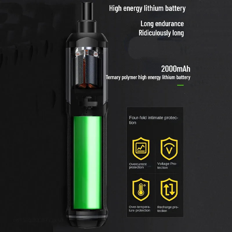 Mini Perceuse et Tournevis Électrique Rechargeable Compact 1