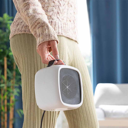 Mini Radiateur Soufflant Compact Chauffage Électrique pour Bureau 2