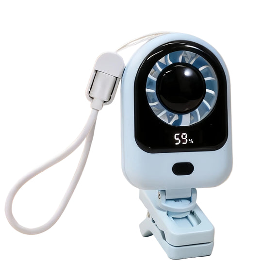 Mini Rafraichisseur d'Air Portable avec Affichage Numérique et Ventilateur Réglable 0