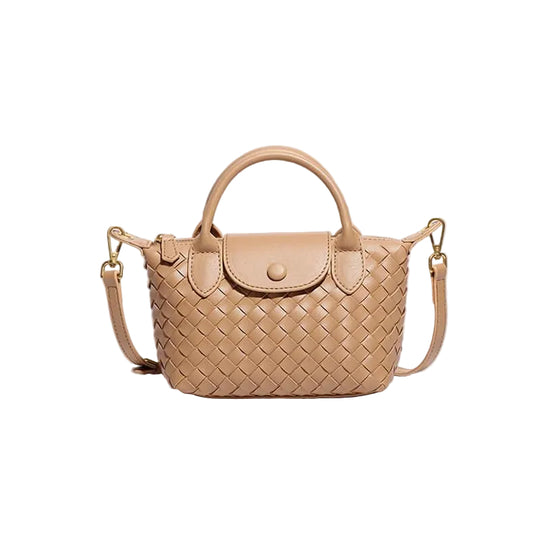 Mini Sac Tressé pour Femmes Élégant 0