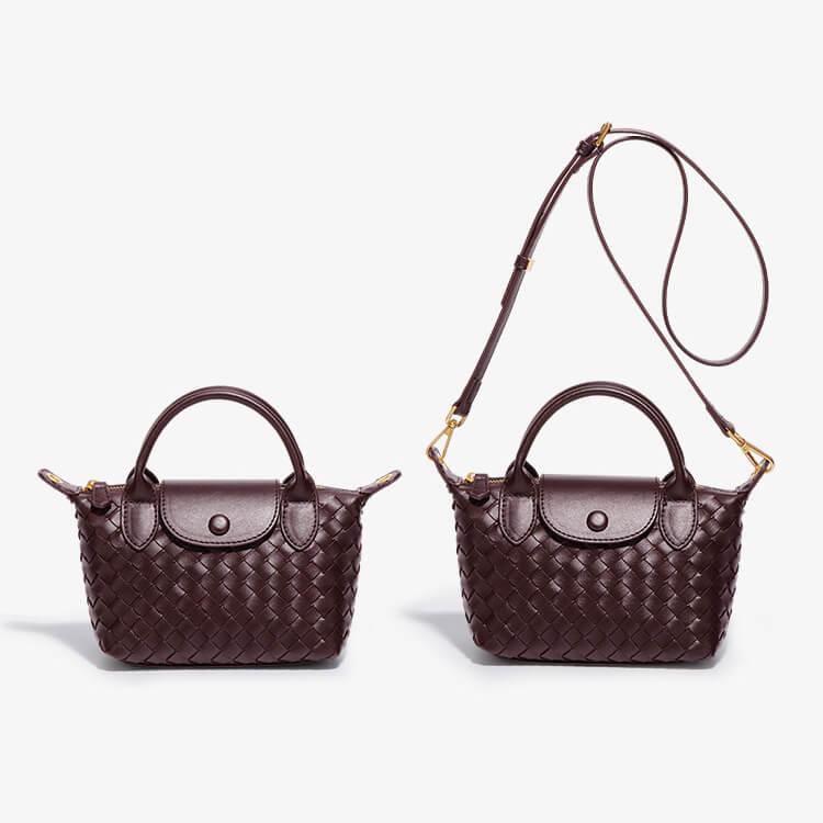 Mini Sac Tressé pour Femmes Élégant 1