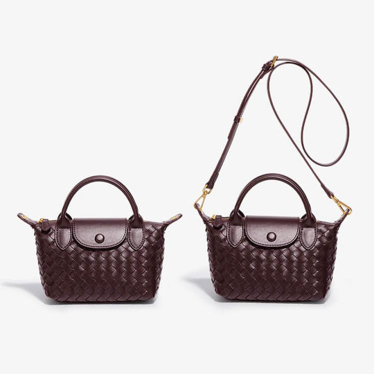 Mini Sac Tressé pour Femmes Élégant 1