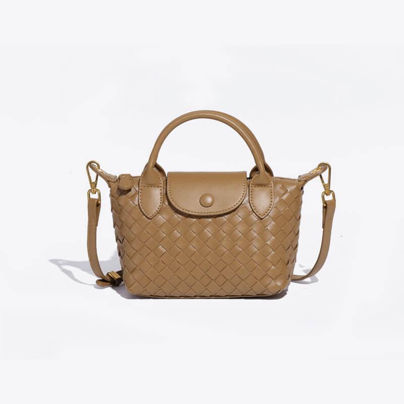 Mini Sac Tressé pour Femmes Élégant 13