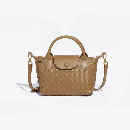 Mini Sac Tressé pour Femmes Élégant 13