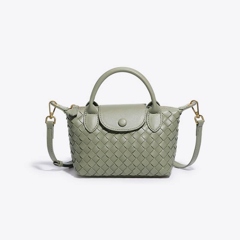 Mini Sac Tressé pour Femmes Élégant 16