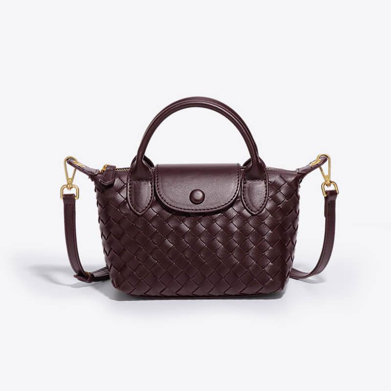Mini Sac Tressé pour Femmes Élégant 18
