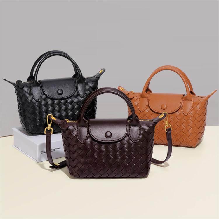 Mini Sac Tressé pour Femmes Élégant 5