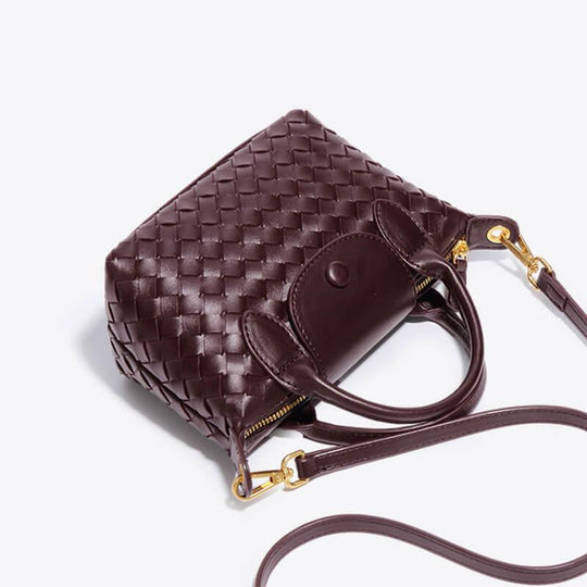 Mini Sac Tressé pour Femmes Élégant 7