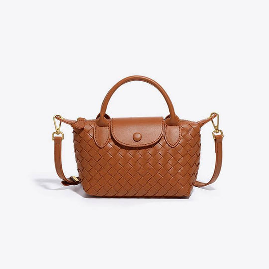 Mini Sac Tressé pour Femmes Élégant 9