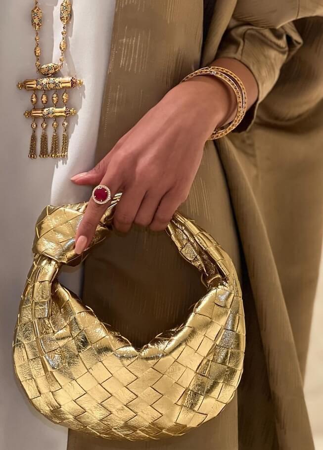 Mini Sac à Main Tissé pour Femme 1