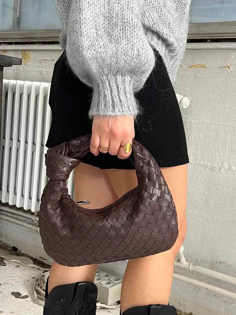 Mini Sac à Main Tissé pour Femme 6