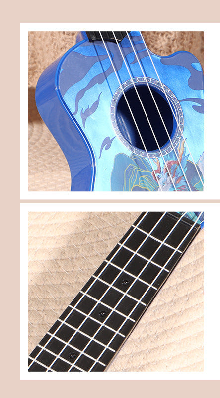 Mini Ukulélé Acoustique Portable pour Débutants 3