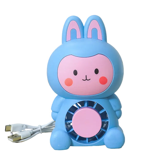 Mini Ventilateur Portable Au Design Animal Mignon Pour Femme 0
