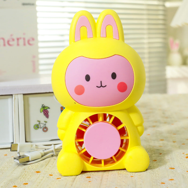 Mini Ventilateur Portable Au Design Animal Mignon Pour Femme 7