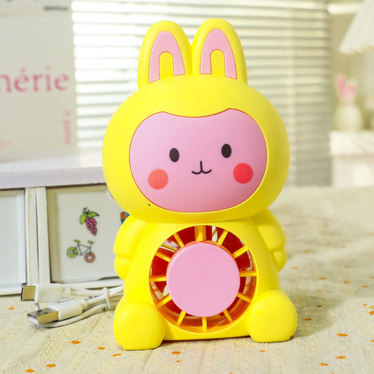 Mini Ventilateur Portable Au Design Animal Mignon Pour Femme 7