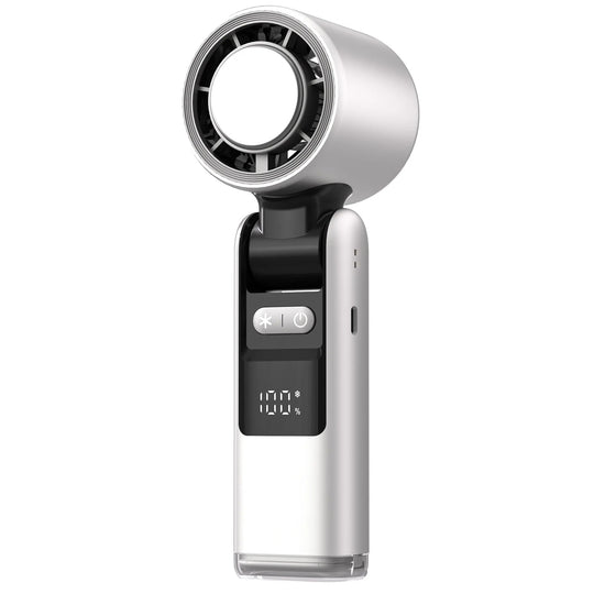 Mini Ventilateur Portable Pliable avec Affichage Numérique et 100 Niveaux de Vent 5