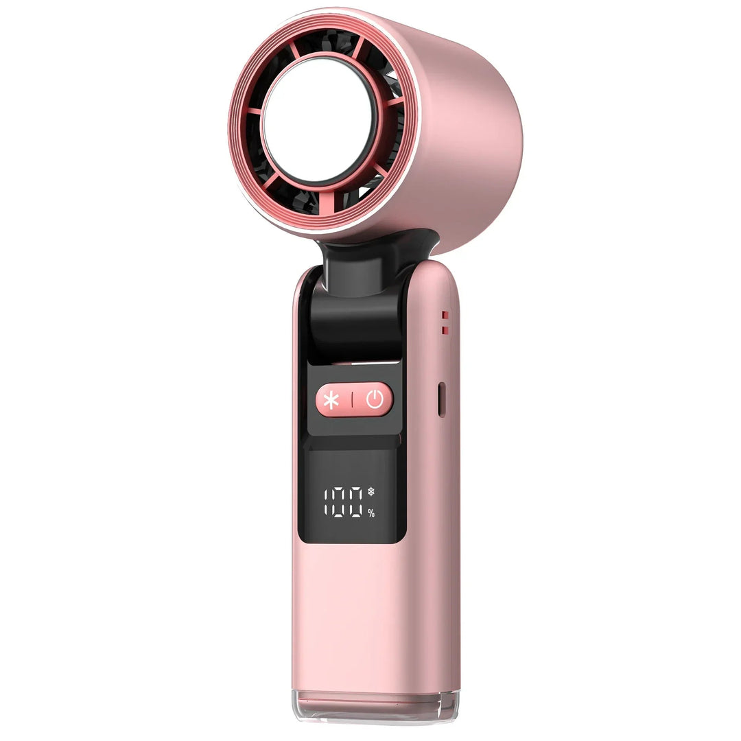 Mini Ventilateur Portable Pliable avec Affichage Numérique et 100 Niveaux de Vent 6