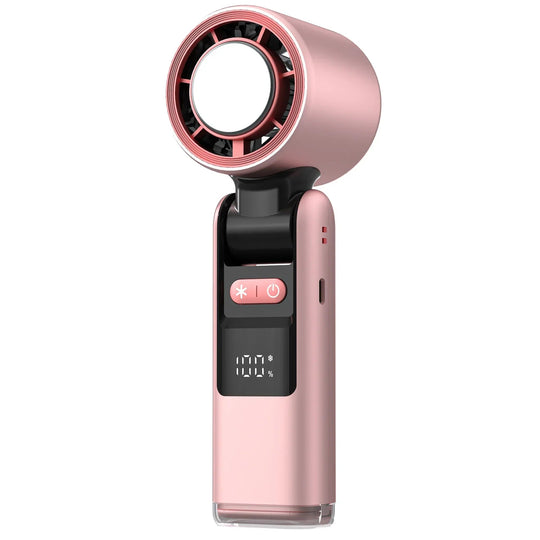 Mini Ventilateur Portable Pliable avec Affichage Numérique et 100 Niveaux de Vent 6