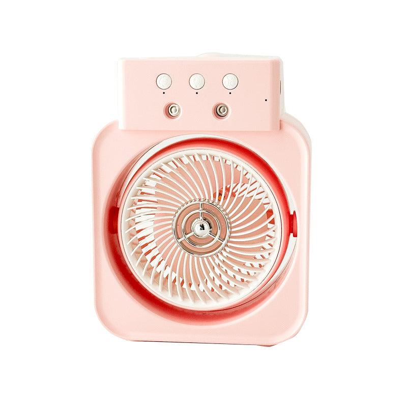 Mini Ventilateur Portable Rechargeable Compact avec Poignée Ergonomique 0