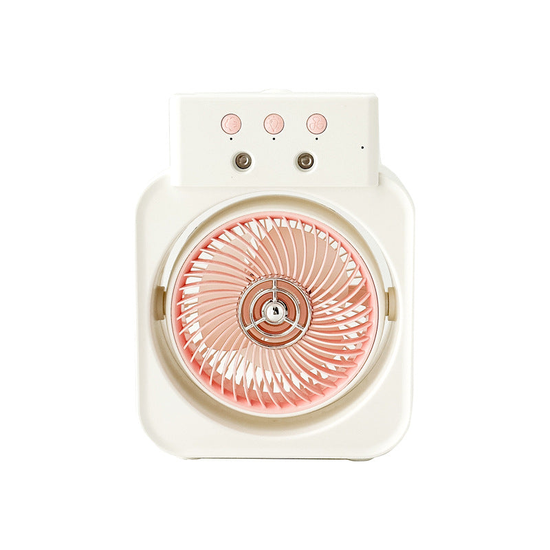 Mini Ventilateur Portable Rechargeable Compact avec Poignée Ergonomique 3