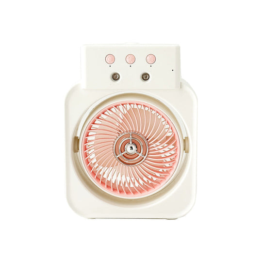 Mini Ventilateur Portable Rechargeable Compact avec Poignée Ergonomique 3