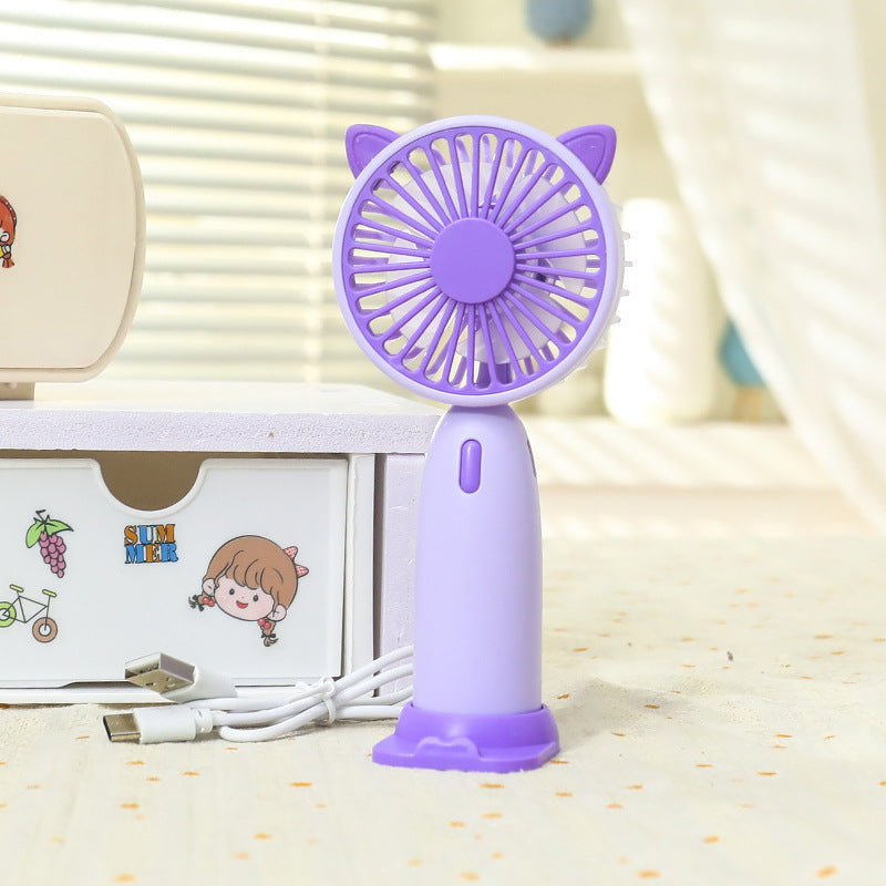 Mini Ventilateur Portable Rechargeable Pratique et Léger 6