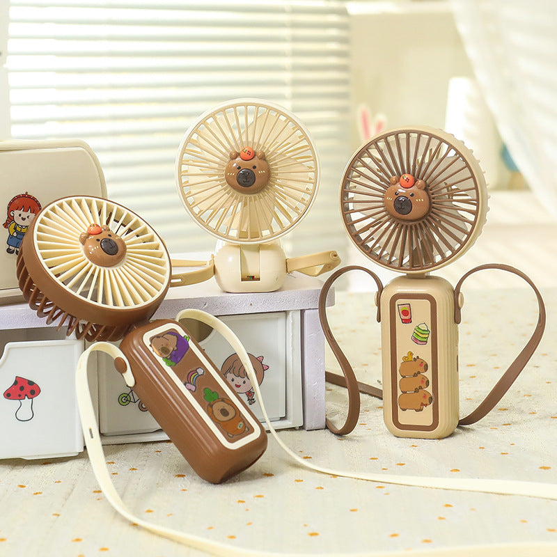Mini Ventilateur Portable Rechargeable au Design Animal Mignon 1