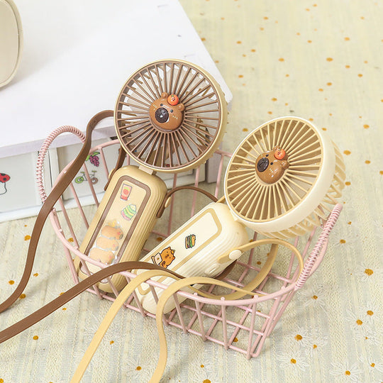 Mini Ventilateur Portable Rechargeable au Design Animal Mignon 4