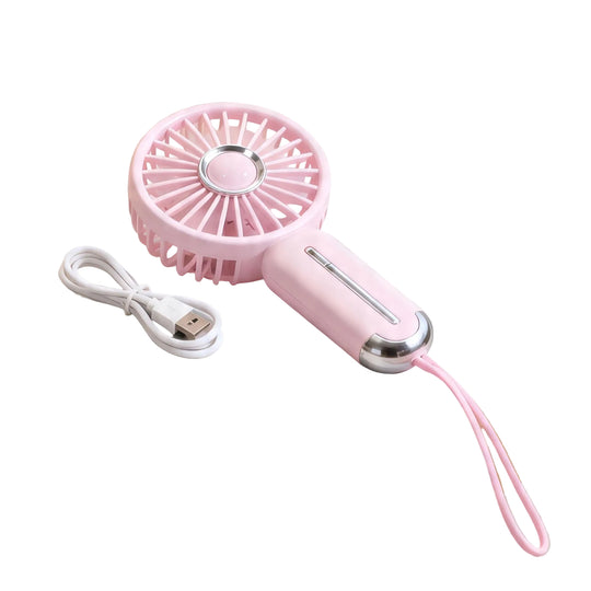 Mini Ventilateur Portable Rechargeable avec Poignée Ergonomique 0