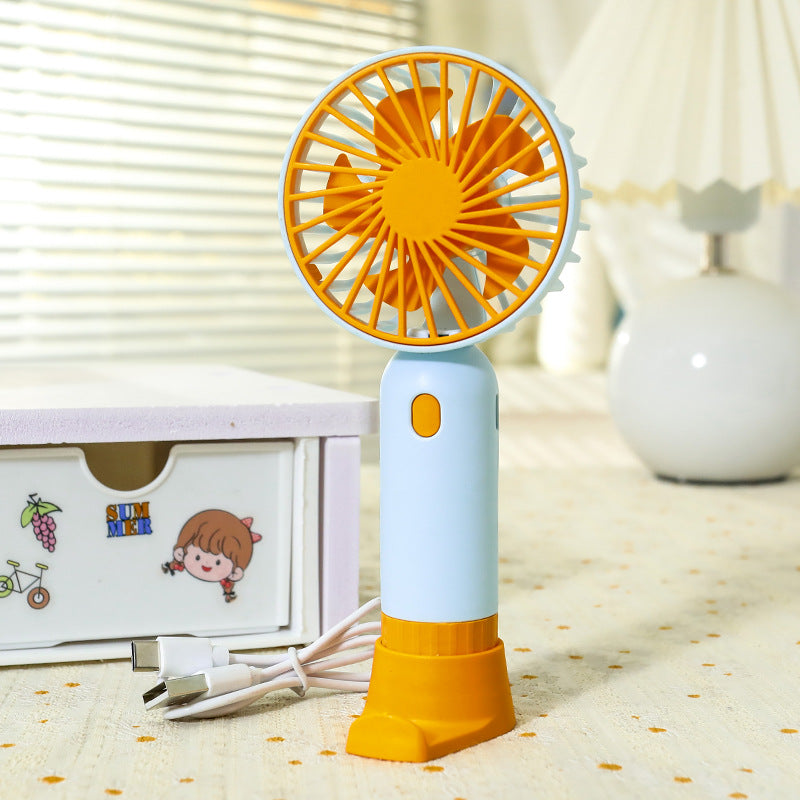 Mini Ventilateur Portable Rechargeable avec Poignée Ergonomique 10