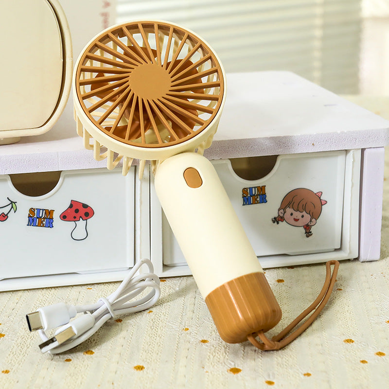 Mini Ventilateur Portable Rechargeable avec Poignée Ergonomique 11