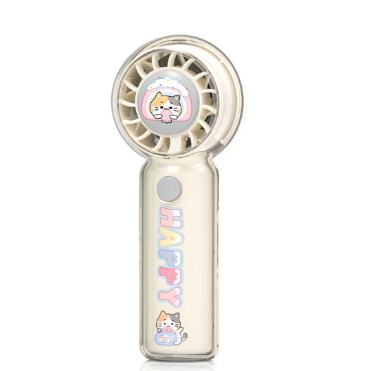 Mini Ventilateur Portable Unisexe Design Chat Silencieux 0