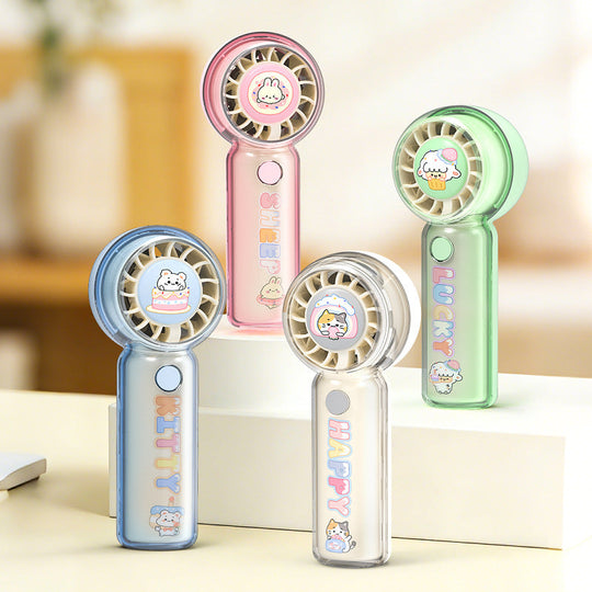Mini Ventilateur Portable Unisexe Design Chat Silencieux 4