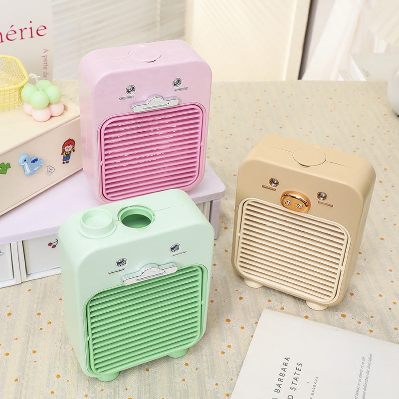 Mini Ventilateur de Bureau Fun avec Inclinaison Flexible 3