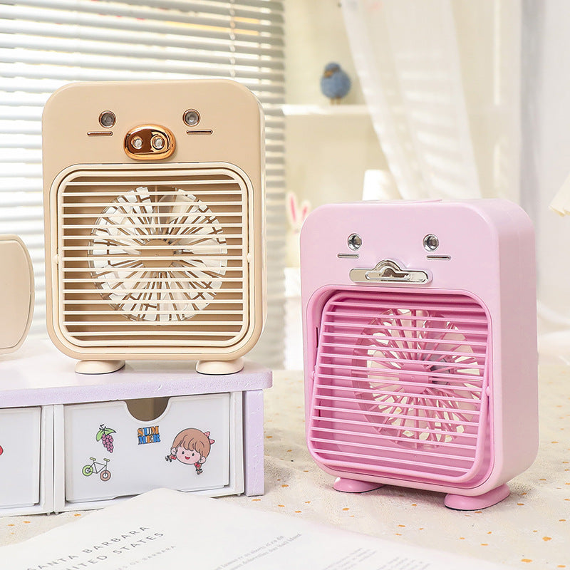 Mini Ventilateur de Bureau Fun avec Inclinaison Flexible 4