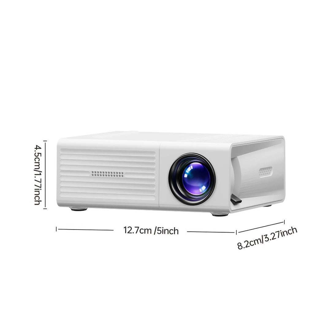 Mini Vidéoprojecteur Portable 3000 Lumens Compact pour Cinéma et Présentations 2