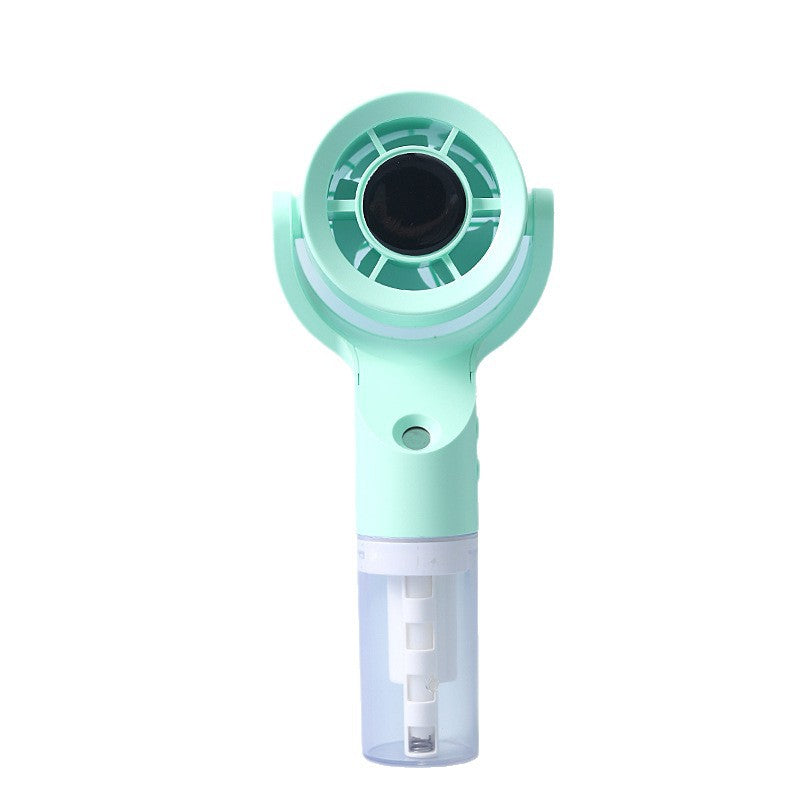 Mini ventilateur portable multifonction avec pulvérisateur rafraîchissant 5