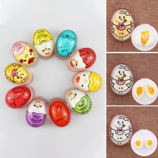 Minuteur Cuisine à Changement de Couleur Pratique pour Œufs Parfaits 2