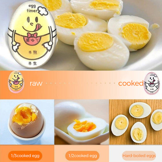 Minuteur Cuisine à Changement de Couleur Pratique pour Œufs Parfaits 3