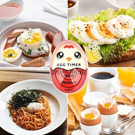 Minuteur Cuisine à Changement de Couleur Pratique pour Œufs Parfaits 4