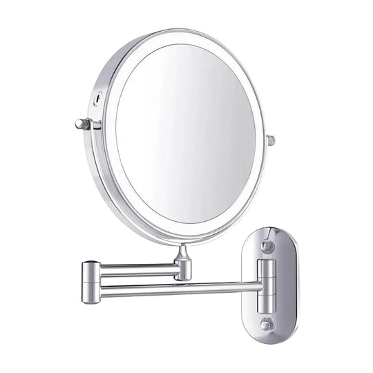 Miroir Coiffeuse Lumineux LED Rechargeable avec Grossissement 5x et 10x pour Maquillage 0
