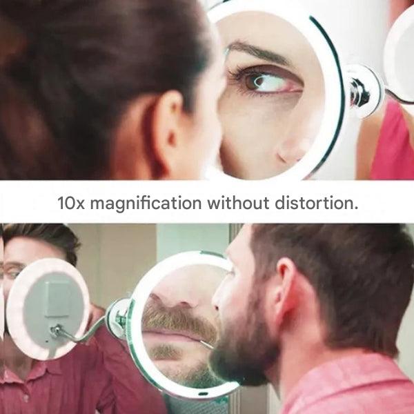 Miroir LED Cosmétique avec Zoom 10x 3