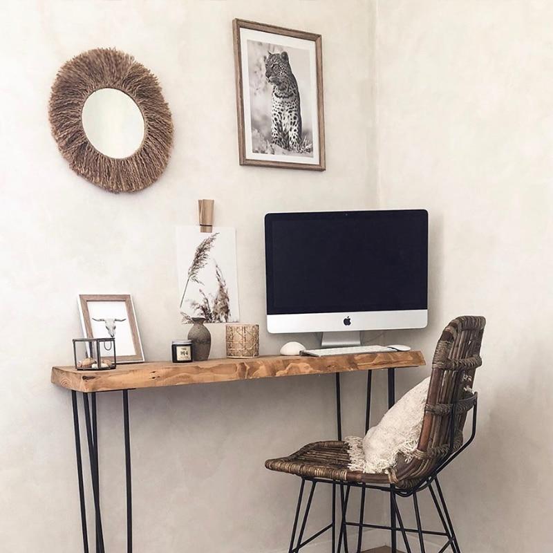 Miroir Mural Boho en Corde 4